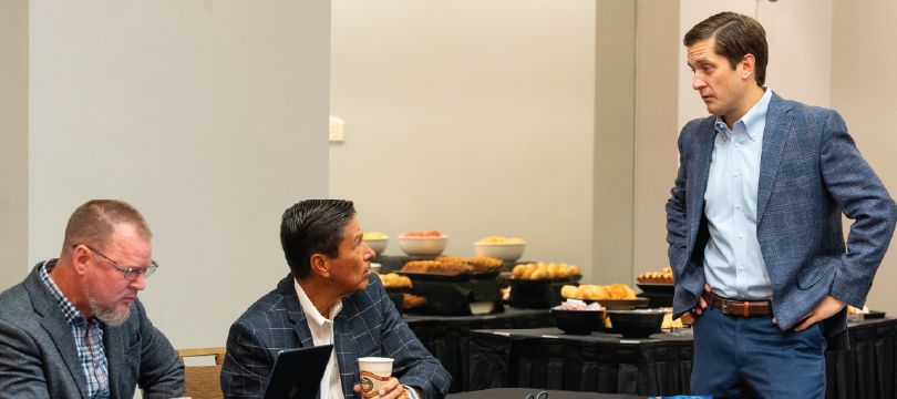 Participants develop collaborative ties that support sustainable industry transformation, Strengthening business ties, Energy industry connections